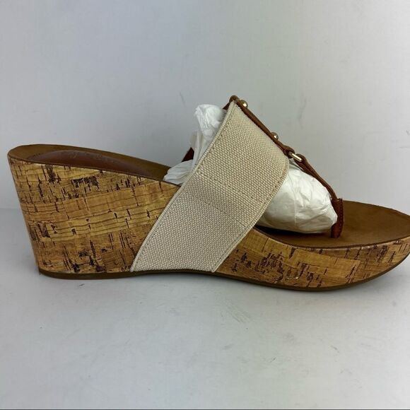STYLE & CO • Piperr Thong Wedge Sandals - Picture 4 of 11